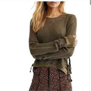 Interlaken Side Tie Waffle Knit